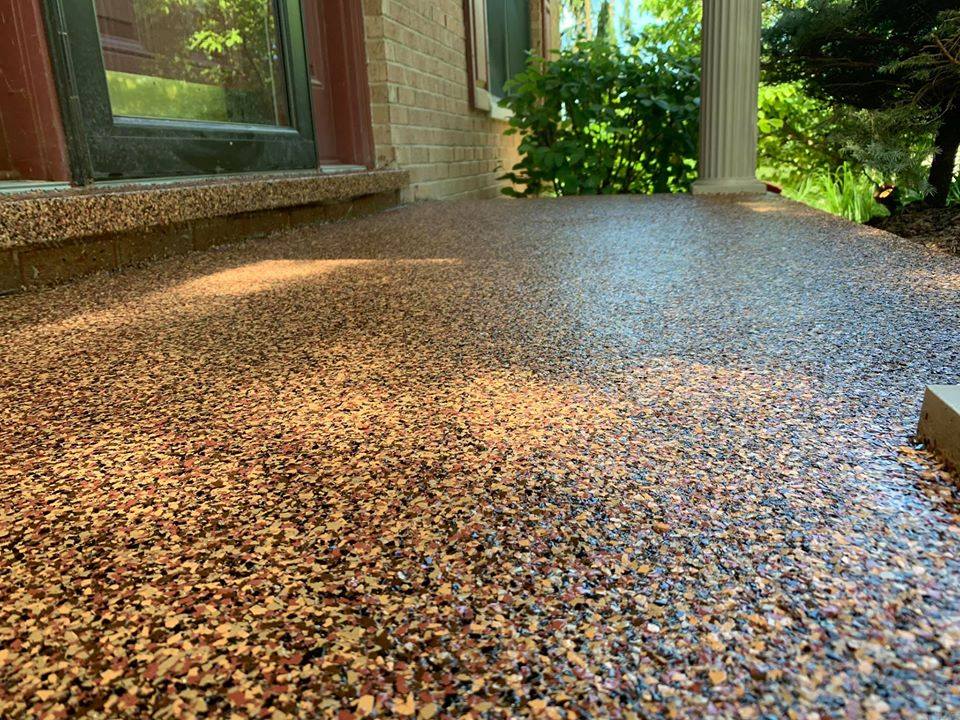 flake epoxy floor coating cincinnati ohio
